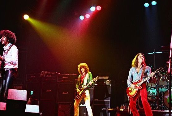 Thin Lizzy photographed by Alan Perry