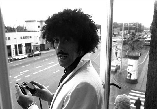 Phil Lynott photographed by Denis O'Regan
